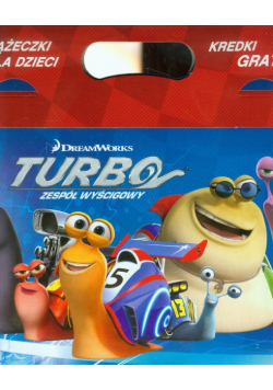 Turbo Zespół wyścigowy Zestaw książeczki + kredki