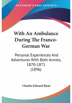 With An Ambulance During The Franco-German War