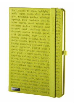 Notes A5 The One III w kratkę zielony