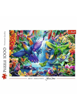 Puzzle 1000 Kolibry w tropikach 10880