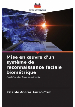 Mise en œuvre d'un système de reconnaissance faciale biométrique