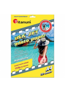 Papier A4/20K 135g fotograficzny do drukarek