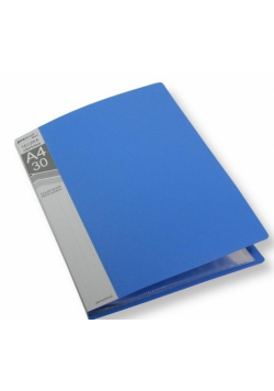 Teczka A4/30 ofertowa niebieska