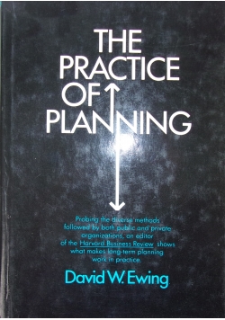 The Practice of Planning