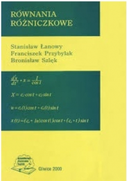 Równania różniczkowe