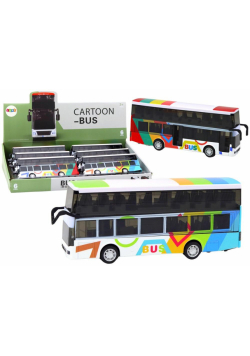 Autobus piętrowy z napędem światło dźwięk MIX