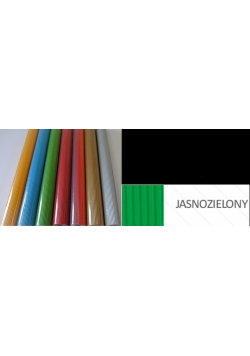 Tektura falista „E” rolka 50cm x 70cm kolor jasnozielony