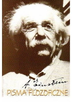 Einstein Pisma filozoficzne