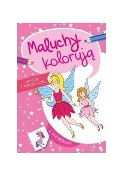 Maluchy kolorują wróżki i księżniczki