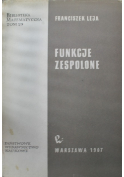 Funkcje zespolone
