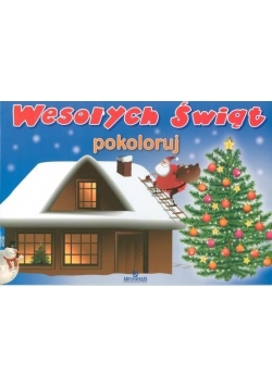 Wesołych Świąt. Pokoloruj