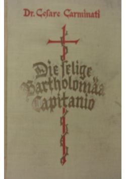 Die felige bartholomaa Carminati,1930r.