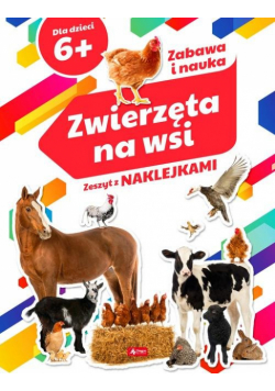 Zwierzęta na wsi Zeszyt z naklejkami