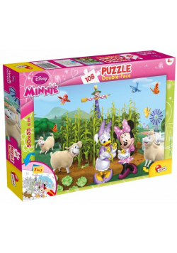 Puzzle dwustronne plus Minnie 108