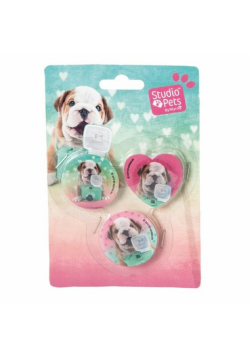 Zestaw gumek do mazania Studio Pets