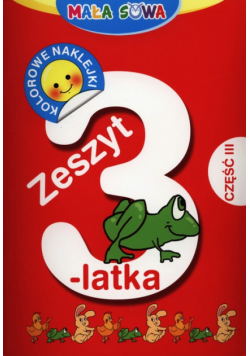 Mała sowa Zeszyt 3-latka Część 3