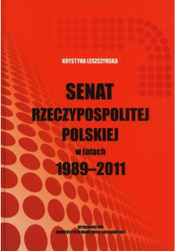Senat Rzeczypospolitej Polskiej w latach 1989 - 2011