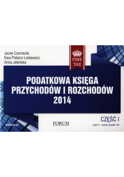 Podatkowa księga przychodów i rozchodów 2014