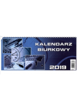 Kalendarz biurkowy 2019 poziom duży EV-CORP