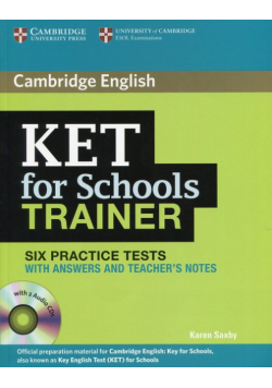 KET for Schools Trainer Practice Tests with answers