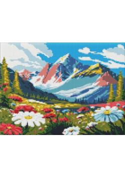 Diamentowa mozaika - Kontrasty natury 30x40cm