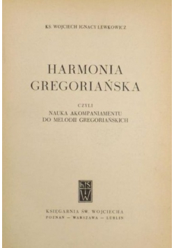 Harmonia gregoriańska