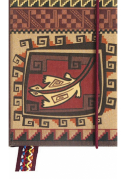 Notatnik ozdobny 0017-04 PRECOLOMBINA MINI Cultura Inca