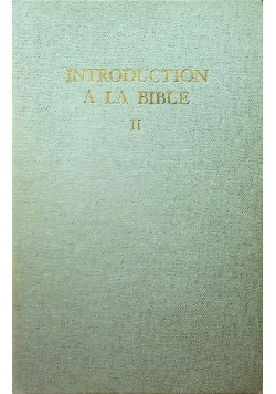 Introduction A La Bible