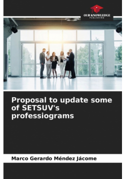 Proposal to update some of SETSUV's professiograms