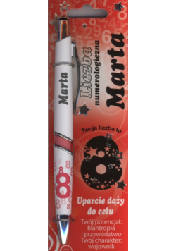 Długopis Numerologiczny - Marta 8