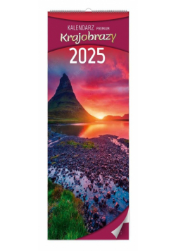 Kalendarz 2025 Krajobrazy premium