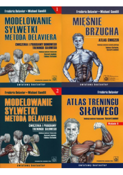 Modelowanie sylwetki metodą a 1 / Modelowanie sylwetki metodą a 2 / Atlas treningu siłowego / Mięśnie brzucha