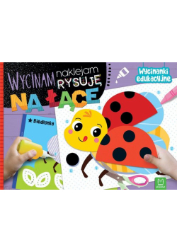 Wycinam, naklejam, rysuję. Na łące. Wycinanki edukacyjne