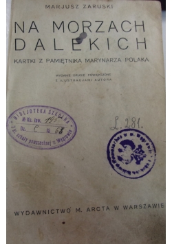 Na Morzach Dalekich, 1925r.