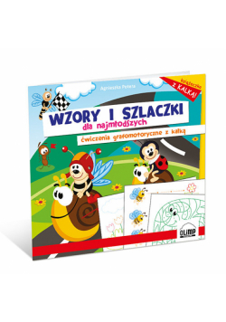 Wzory i szlaczki dla najmłodszych Ćwiczenia grafomotoryczne z kalką
