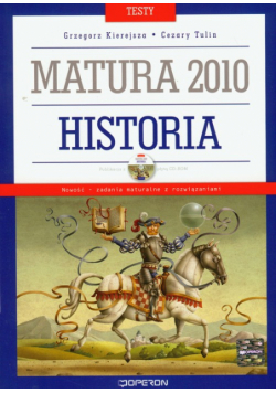 Testy Matura 2010 Historia z płytą CD