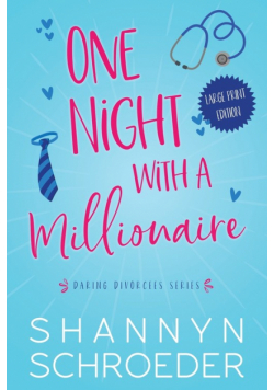 One Night with a Millionaire (Large Print)