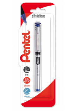 Pióro kulkowe 0,7 mm EnerGel BL17 niebieski 1 szt.