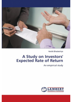 A Study on Investors' Expected Rate of Return