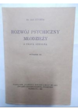 Kuchta Jan - Rozwój psychiczny młodzieży. R.1934