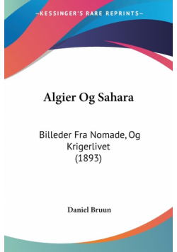 Algier Og Sahara