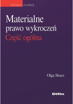 Materialne prawo wykroczeń