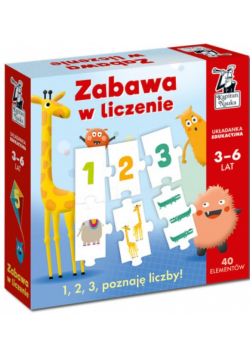 Zabawa w liczenie. Układanka edukacyjna 3 - 6 lat