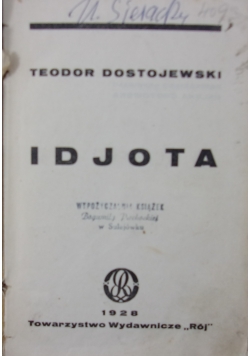 Dzieła idjota,serja 2,1928r.