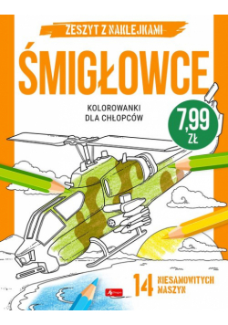 Kolorowanki dla chłopców Śmigłowce
