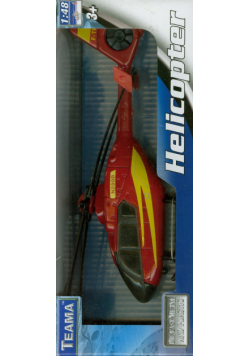 Helikopter czerwony 1:48