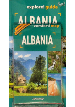 Explore! guide light Albania (przewodnik + mapa)