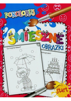 Śmieszne obrazki Pokoloruj