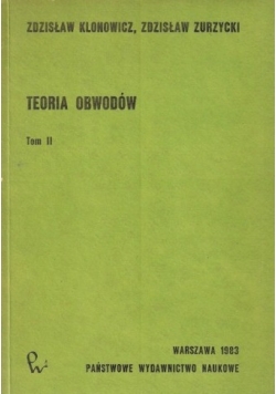 Teoria obwodów Tom I