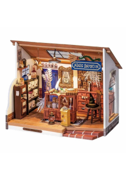 Składany Drewniany Model LED Magiczne emporium...